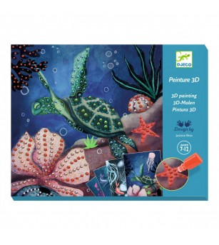 Atelier de pictura 3D Abisuri, Djeco - Seturi de pictura și desenat