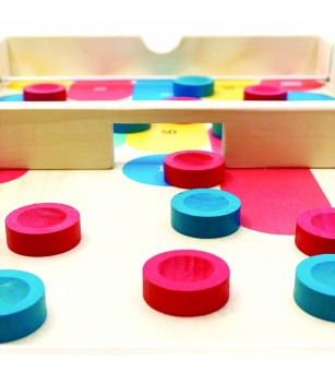 Boardgames 3 in 1 Pucketriple, Svoora - Jocuri de îndemânare