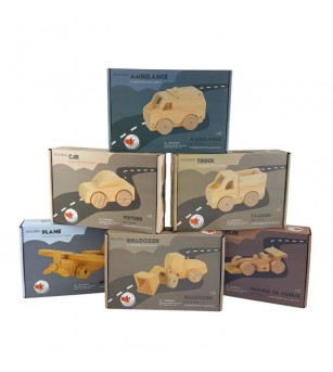 Joc educativ si creativ de asamblat si pictat Avion, Egmont Toys - Figurine de pictat