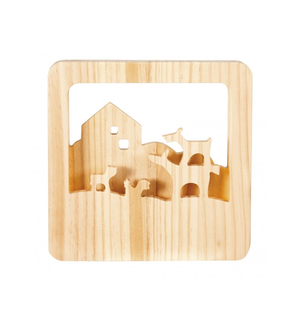 Lampa de veghe - Muzicantii din Bremen, Egmont Toys - Decorațiuni camera copilului