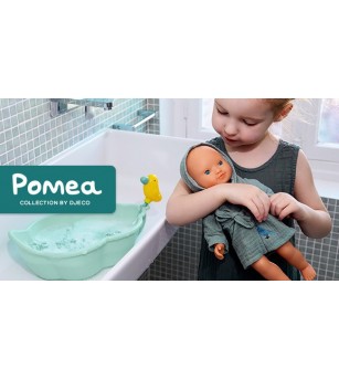 Colectia Pomea Cadita de baie pentru papusi, Djeco - Căsuțe de păpuși și accesorii