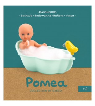 Colectia Pomea Cadita de baie pentru papusi, Djeco - Căsuțe de păpuși și accesorii