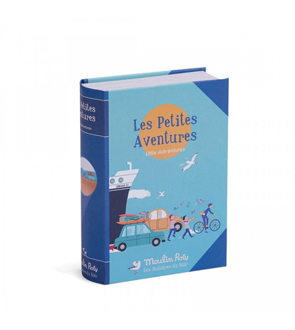 Cutie cu lanterna de proiectat povesti Aventurierii, Moulin Roty - Jucării limbaj