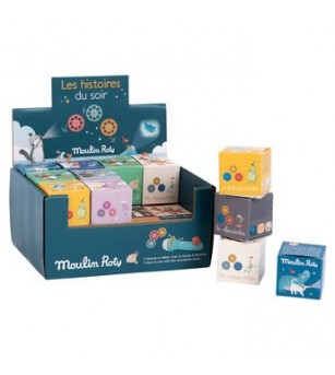 Discuri cu povesti Familia fericita, Moulin Roty - Jucării limbaj