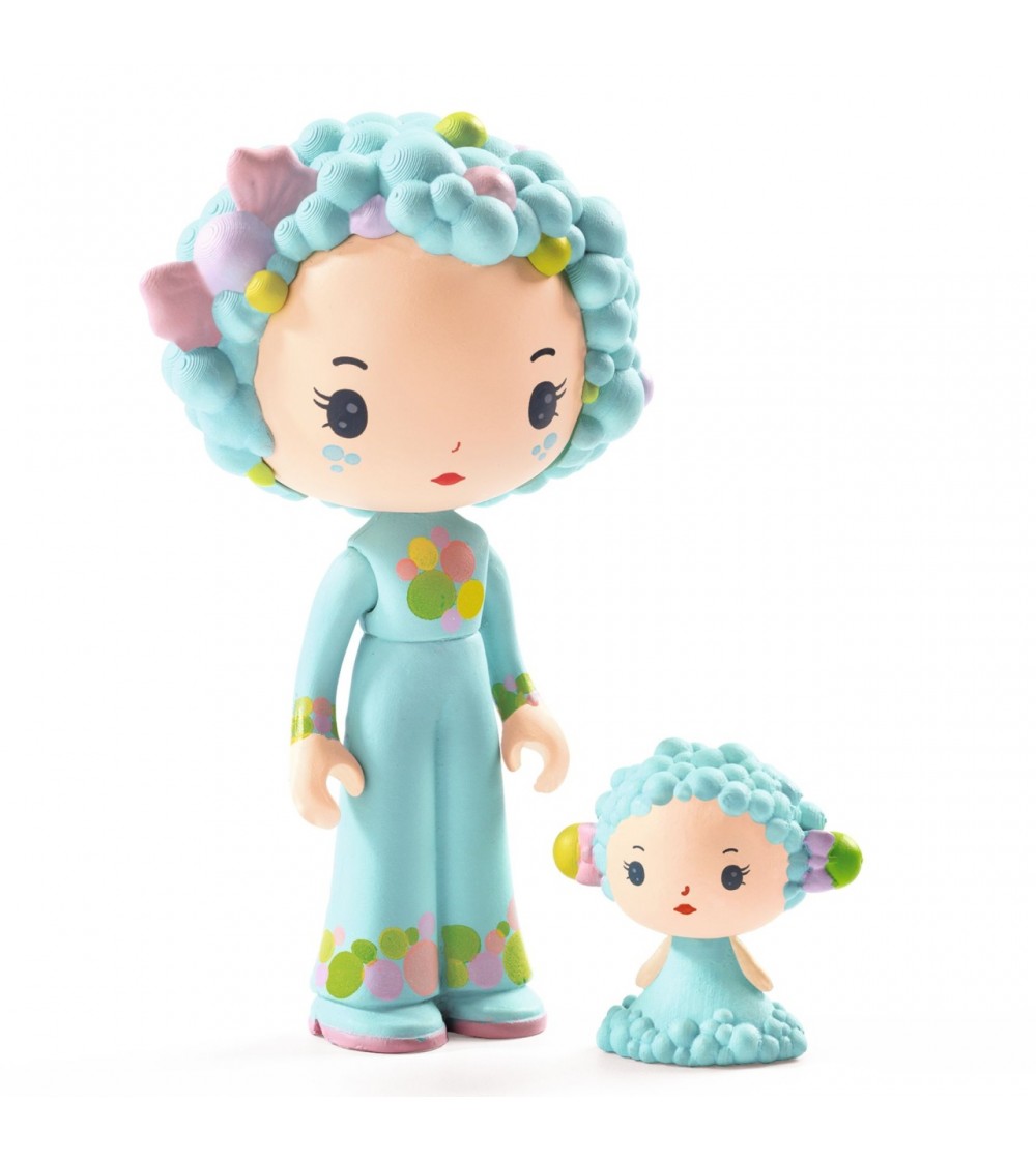 Figurina Tinyly Blue Tinyroom, Djeco - Figurine Figurina Tinyly Blue Tinyroom, Djeco - Figurine