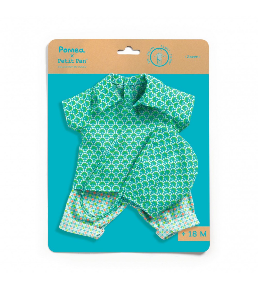 Hainute de schimb pentru papusi Zazen Petit Pan, Djeco - Căsuțe de păpuși și accesorii
