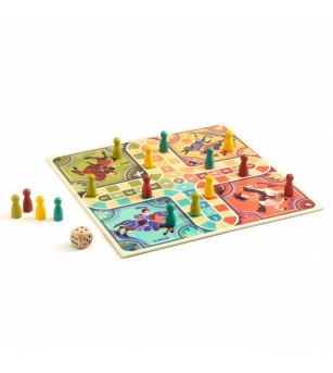 Joc clasic Ludo, Djeco - Jocuri de masă