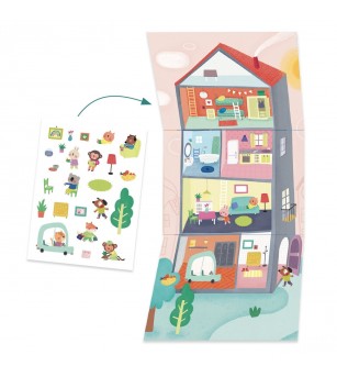 Joc creativ Casa animalelor, Djeco - Seturi creative DIY