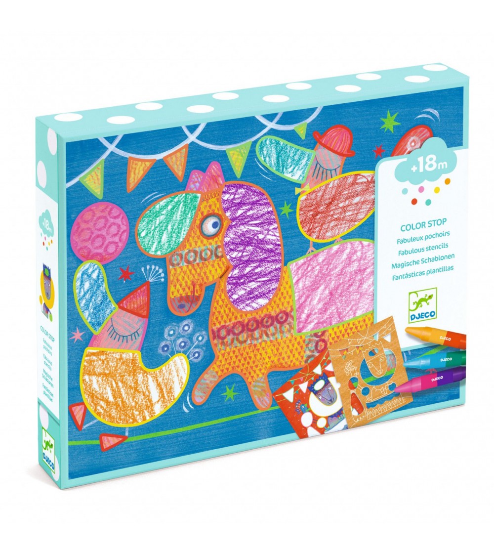 Joc creativ de desenat pentru cei mici, Djeco - Seturi creative DIY Joc creativ de desenat pentru cei mici, Djeco - Seturi creative DIY
