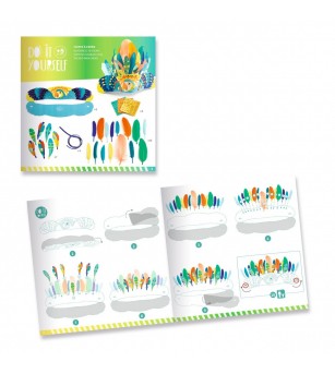 Joc creativ DIY Carnavalul Rio, Djeco - Seturi creative DIY