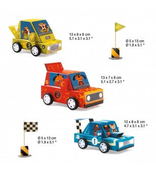 Joc creativ DIY Grand Prix, Djeco - Seturi creative DIY
