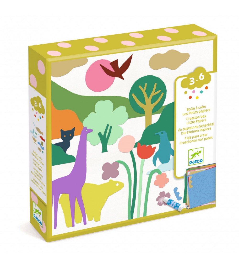 Joc creativ Little papers, Djeco - Seturi creative DIY