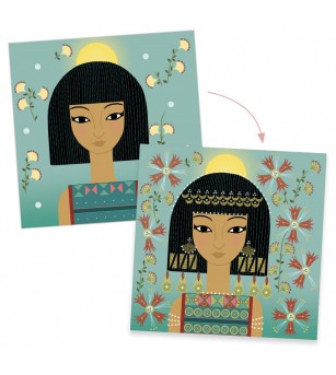 Joc creativ Modele si decoratiuni, Djeco - Seturi creative DIY