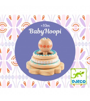Joc cu inele BabyHoopie, Djeco - Jucării bebeluși