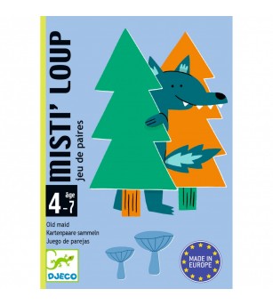 Joc de carti MistiLoup, Djeco - Jocuri de masă