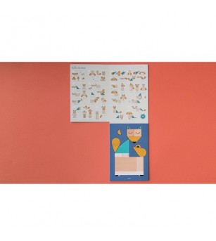 Joc de compozitie Vulpea si soricelul, Londji - Jucării creativ-educative