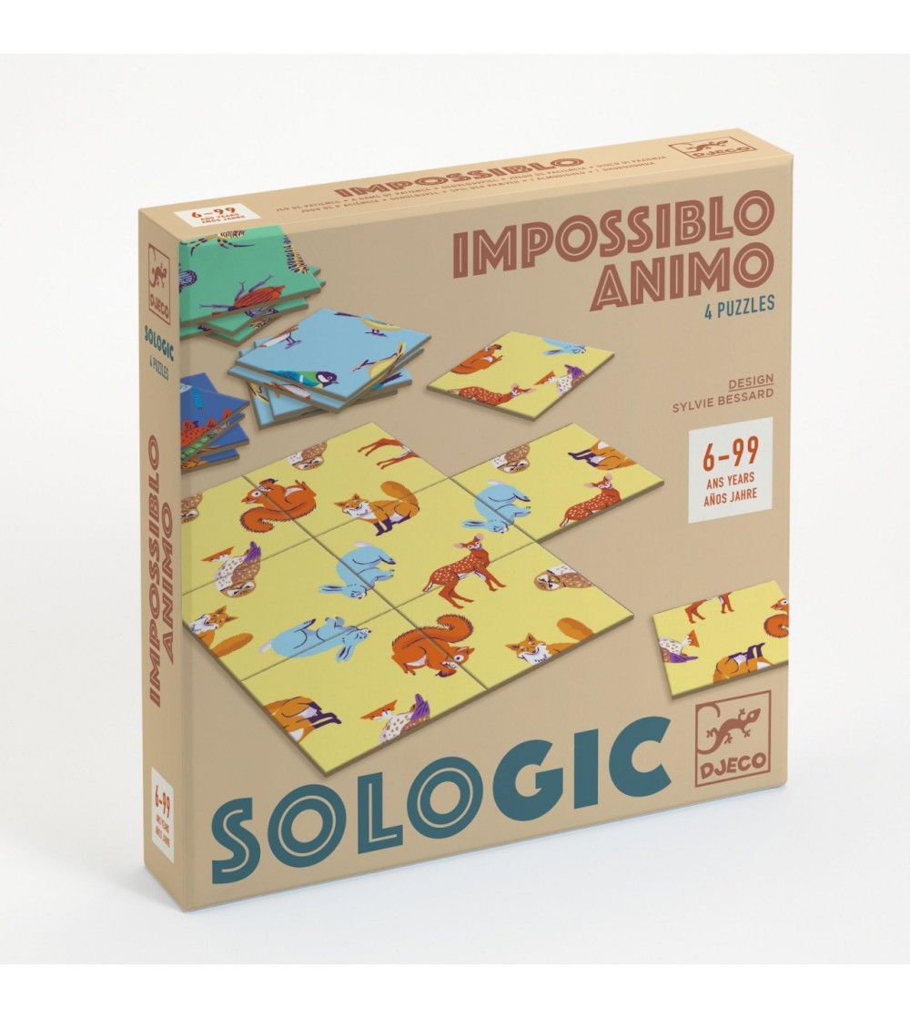 Joc de logica Impossiblo Animo, Djeco - Jocuri logică