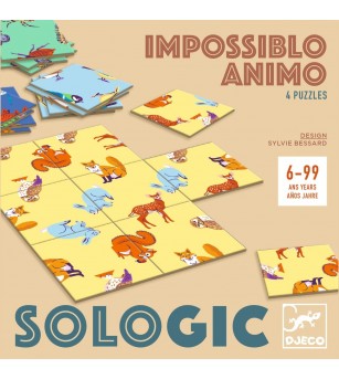 Joc de logica Impossiblo Animo, Djeco - Jocuri logică