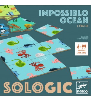 Joc de logica Impossiblo Ocean, Djeco - Jocuri logică