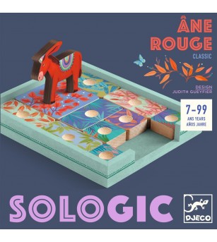 Joc de logica Magarul rosu, Djeco - Jocuri logică