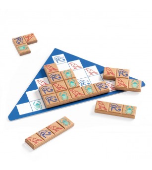 Joc de logica Pyramid, Djeco - Jocuri logică