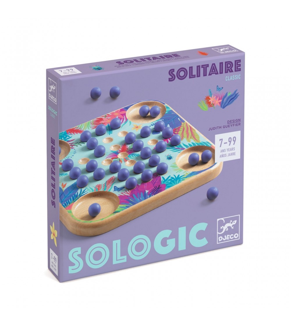 Joc de logica Solitaire, Djeco - Jocuri logică
