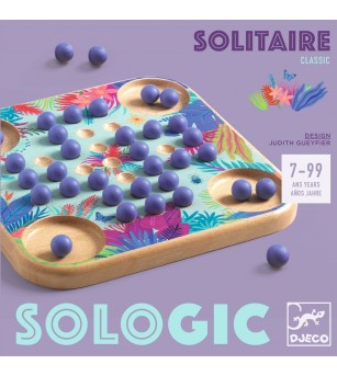 Joc de logica Solitaire, Djeco - Jocuri logică