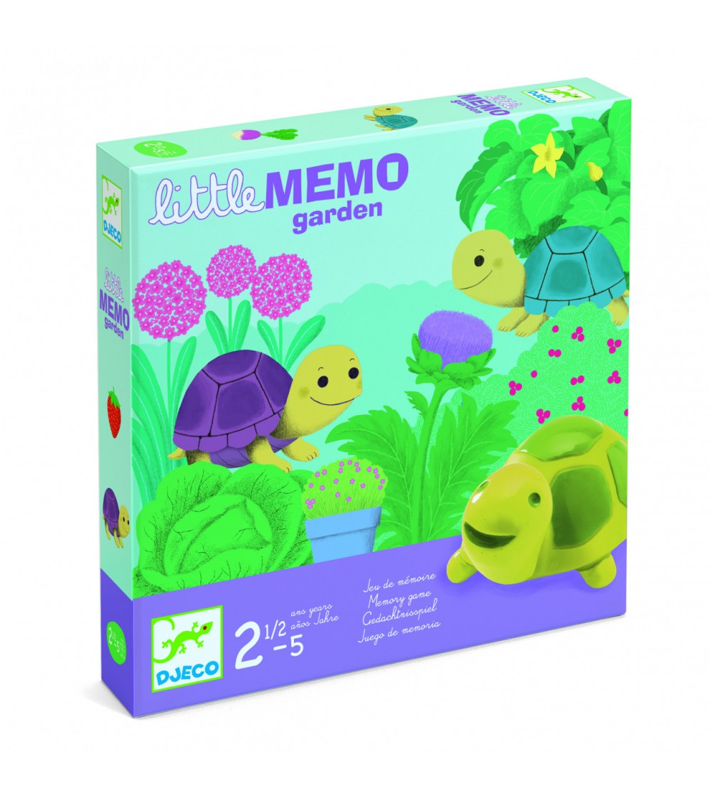 Joc de memorie Mica grădină memo, Djeco - Jocuri de memorie și asociere