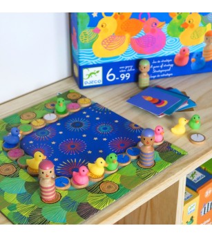 Joc de societate Ducky Ducky, Djeco - Jocuri de masă