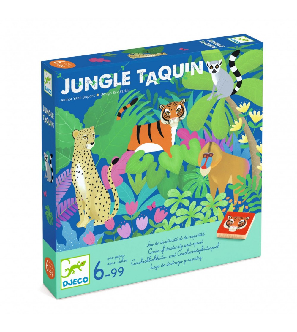 Joc de societate Jungle taquin, Djeco - Jocuri de masă