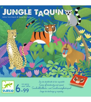 Joc de societate Jungle taquin, Djeco - Jocuri de masă