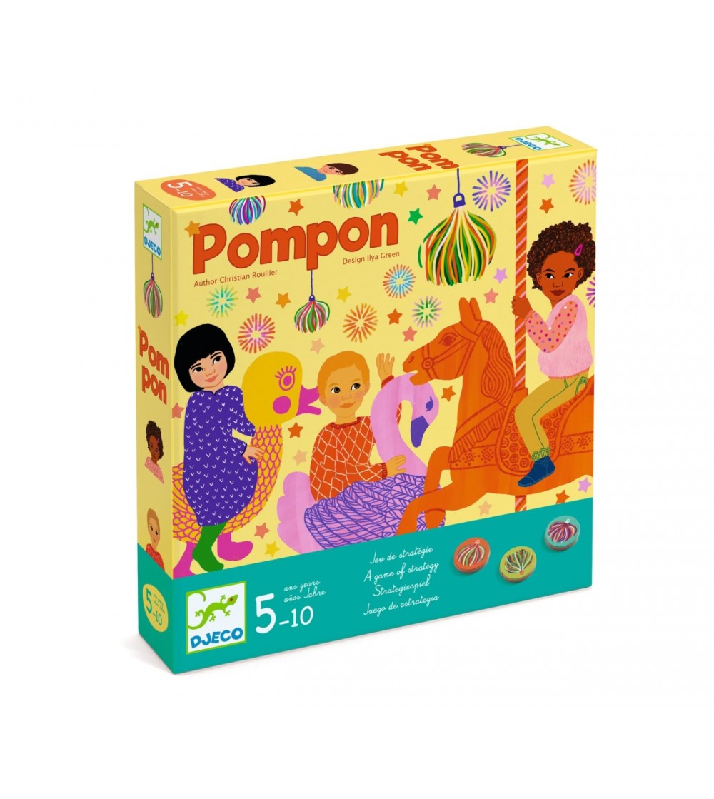 Joc de societate Pompon, Djeco - Jocuri de masă
