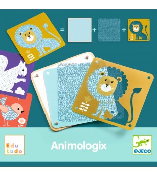 Joc educativ Animologix, Djeco - Jocuri de observație și atenție