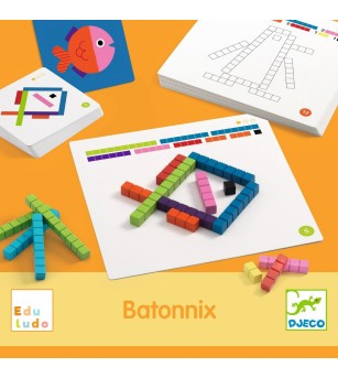 Joc educativ Batonnix, Djeco - Jocuri de observație și atenție