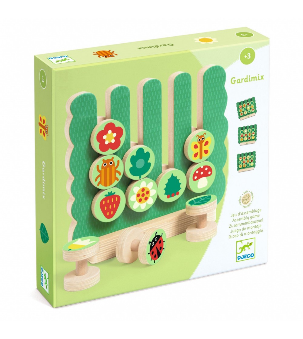 Joc educativ Gardimix, Djeco - Jocuri de observație și atenție