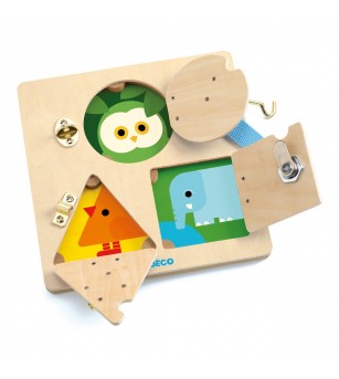 Joc educativ Lock Basic, Djeco - Jocuri de observație și atenție