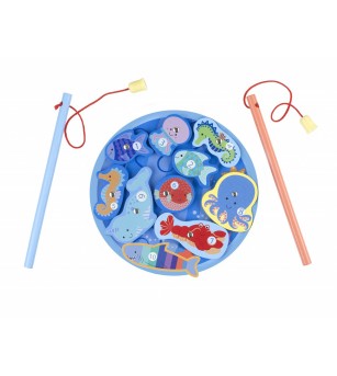 Joc magnetic de pescuit, Orange Tree Toys - Jucării de lemn si Montessori