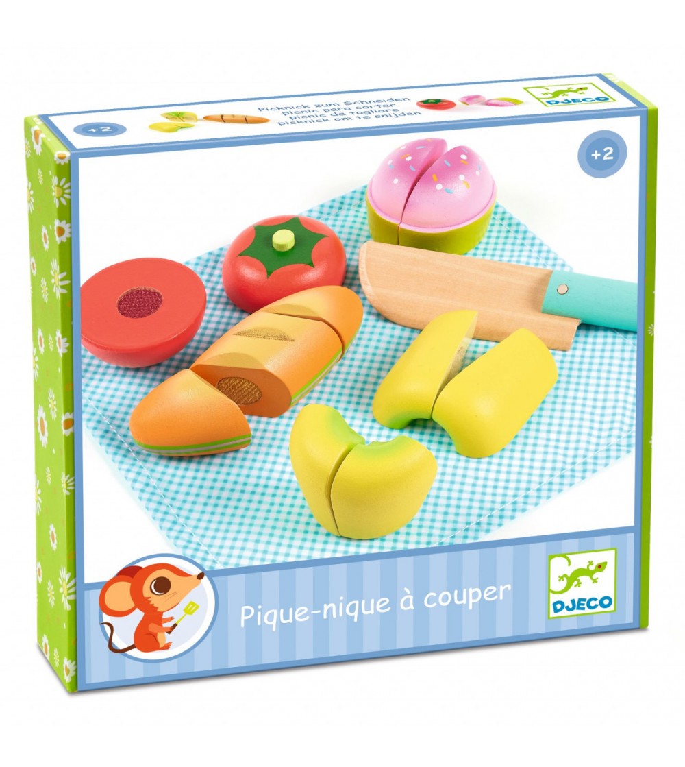 Joc picnic de feliat, Djeco - Jucării de lemn si Montessori