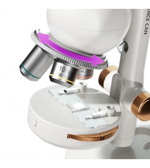 Joc STEM Set de laborator Microscop 1600, TopBright - Jocuri STEM