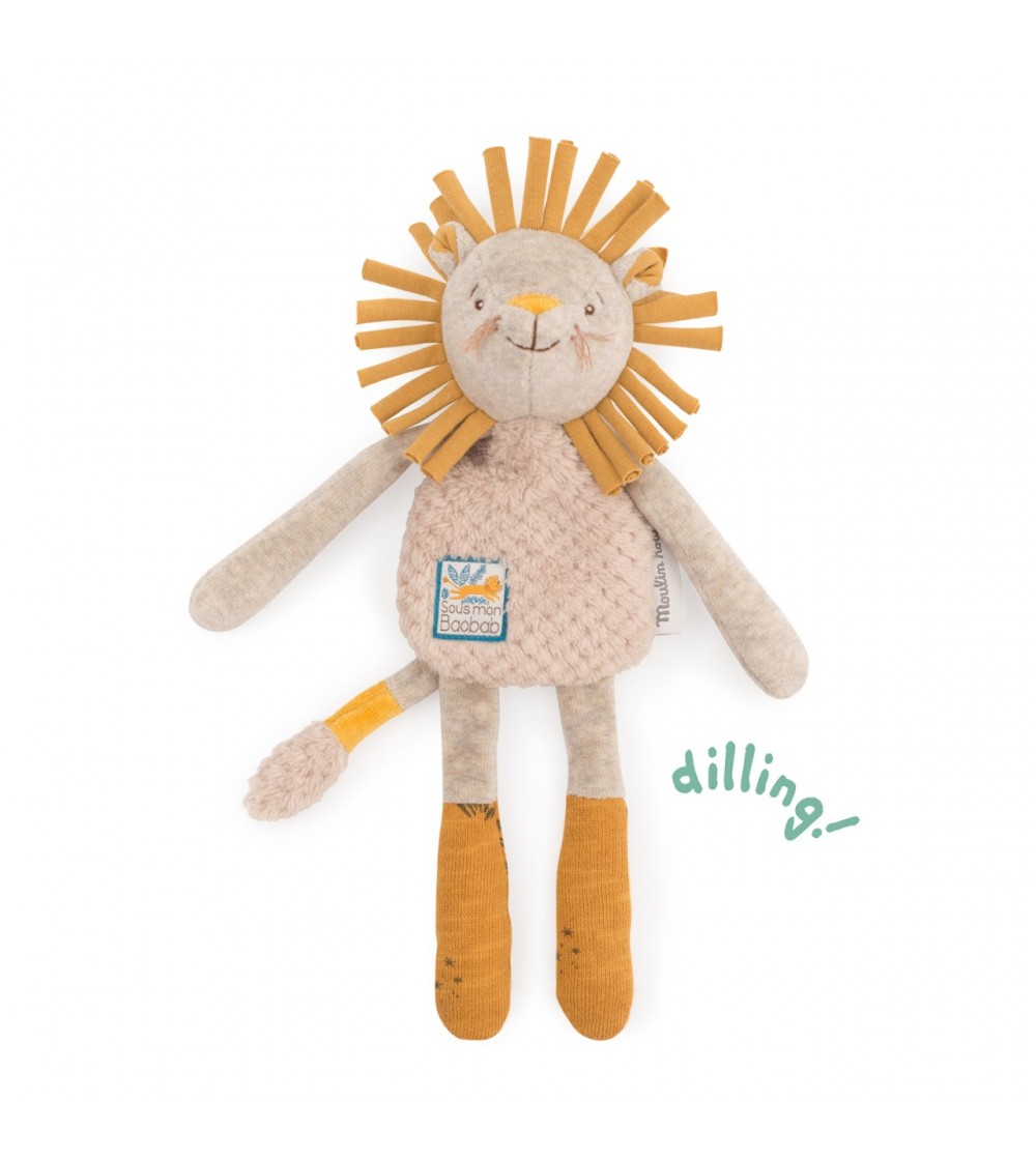 Jucarie bebe Doudou leu, Moulin Roty - Jucării bebeluși