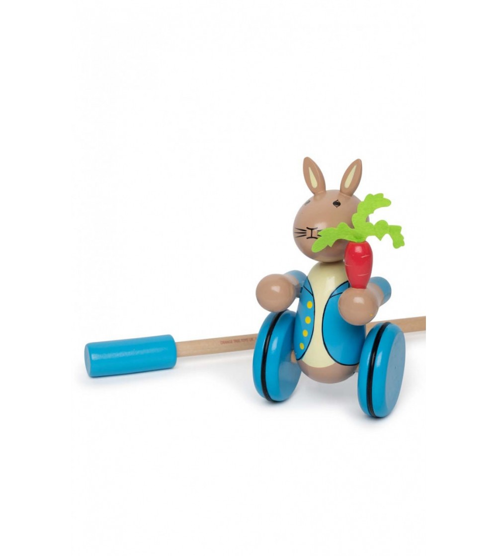Jucarie de impins Peter Rabbit™, Orange Tree Toys - Jucării de tras și împins