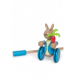 Jucarie de impins Peter Rabbit™, Orange Tree Toys - Jucării de tras și împins