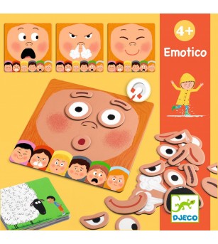 Jucarii educative Emotico, Djeco - Jocuri de observație și atenție
