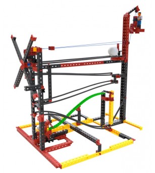 Kit STEM Circuite XL de reactii in lant traznite, Fischertechnik - Jocuri STEM
