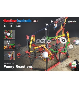 Kit STEM Circuite XL de reactii in lant traznite, Fischertechnik - Jocuri STEM