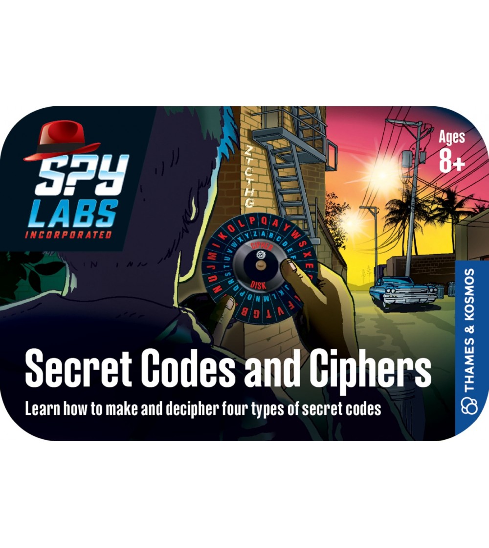 Kit STEM Coduri secrete, Thames & Kosmos - Jocuri STEM