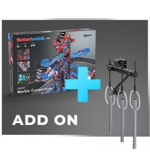Kit STEM Completare pentru Cursa cu bile metalice - Sunete, Fischertechnik - Jocuri STEM