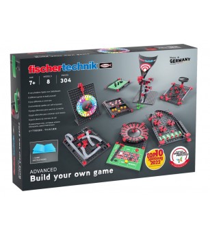 Kit STEM Construieste si joaca 8 jocuri, Fischertechnik - Jocuri STEM