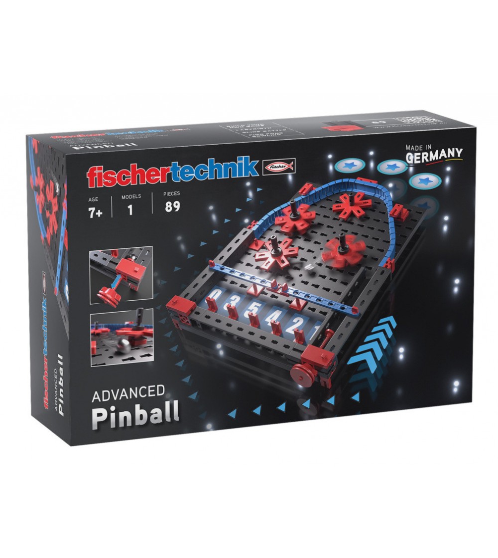 Kit STEM Construieste si joaca Pinball Fischertechnik - Jocuri STEM