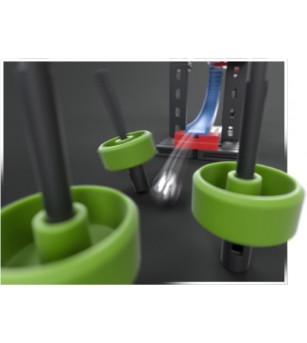 Kit STEM Construieste si joaca Ping pong bowling, Fischertechnik - Jocuri STEM